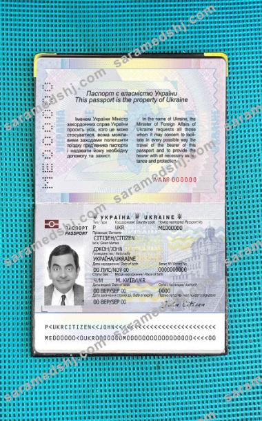 Ukraine pass 2015-present photo look